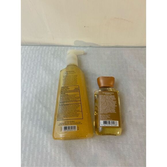 Warm vanilla sugar bath & body anti-bacterial hand soap/ shower gel lot - Picture 2 of 2
